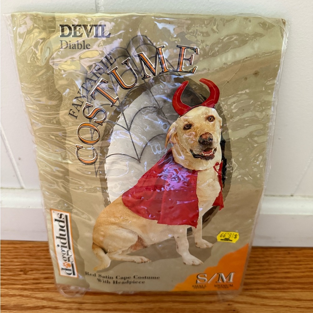 Leg Avenue Red Satin Devil Dog Outfit